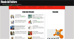 Desktop Screenshot of folclor.org